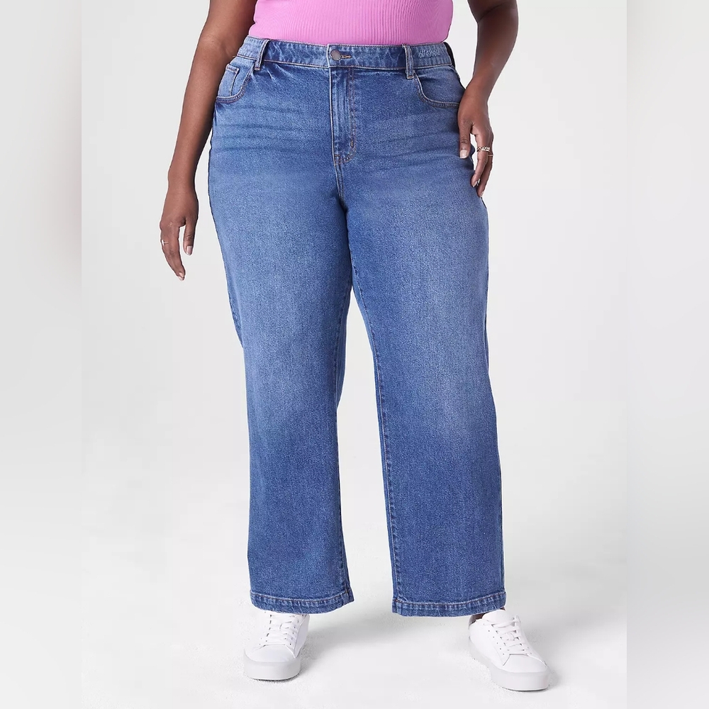 20 Lane Bryant Mid-Rise Authentic Straight Ankle Signature Fit